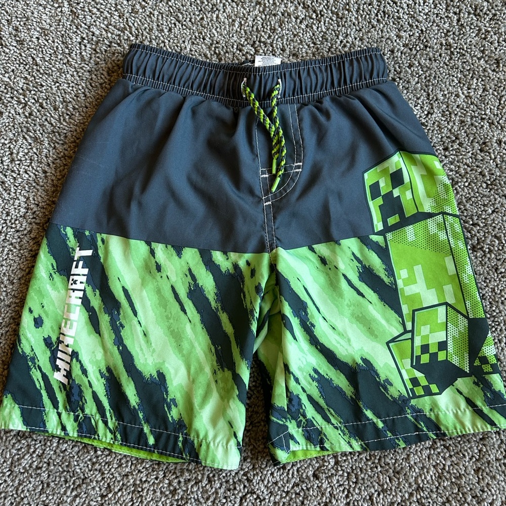 Boys Minecraft Bathing Suit